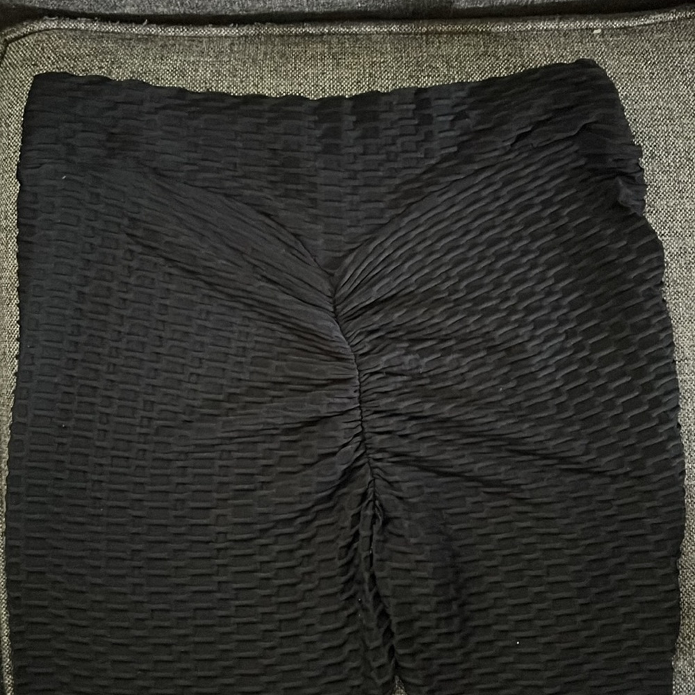 Seven7 Honeycomb booty shaper leggings Women's XL Viral TikTok Style  Black